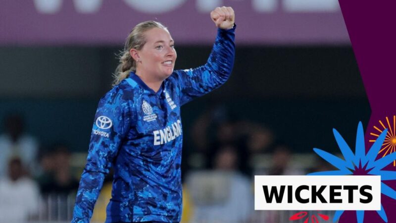 Women’s Cricket World Cup: England vs Bangladesh – Sophie Ecclestone takes three wickets