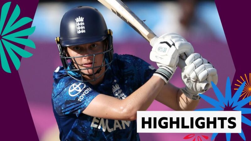 Women’s Cricket World Cup: England vs New Zealand – highlights