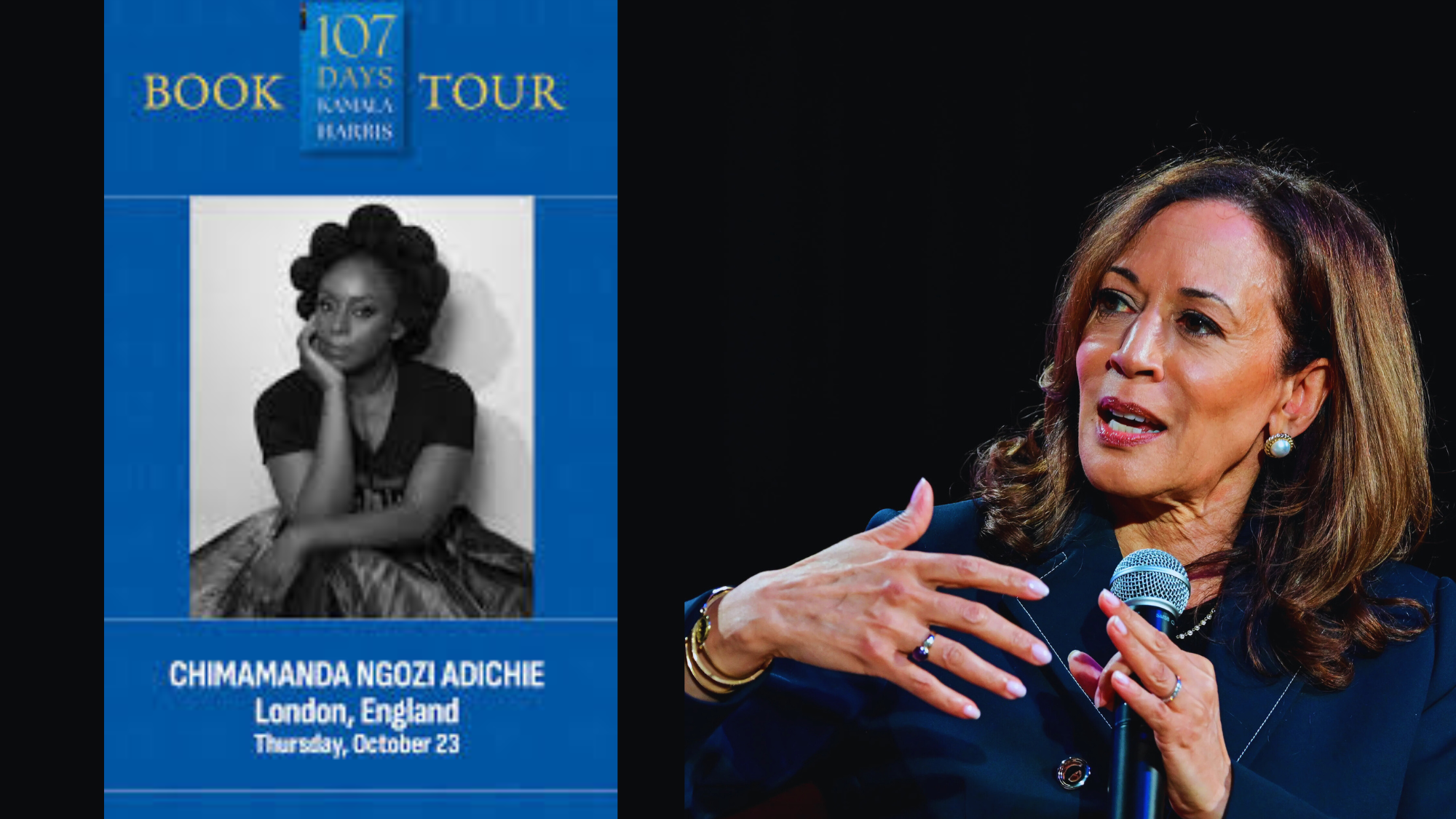 Kamala Harris, Chimamanda Ngozi Adichie to Appear Together at the London Literature Festival