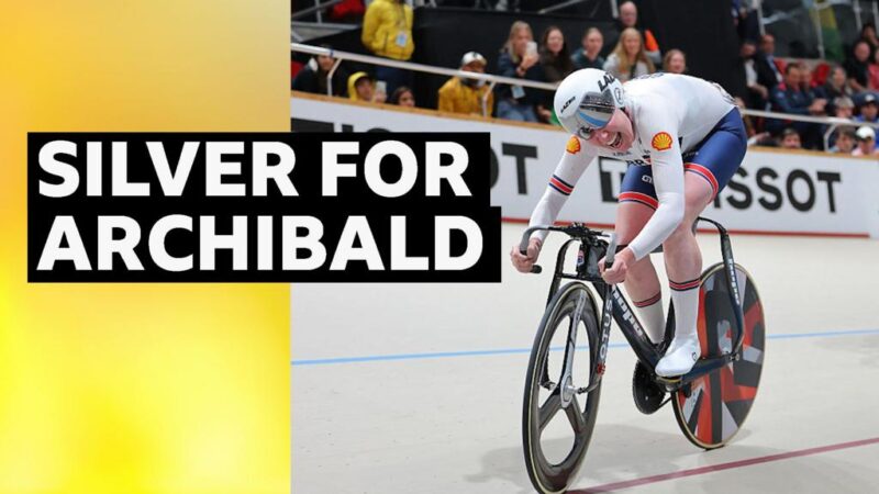 World Track Cycling Championships: Great Britain’s Katie Archibald wins silver in women’s elimination race