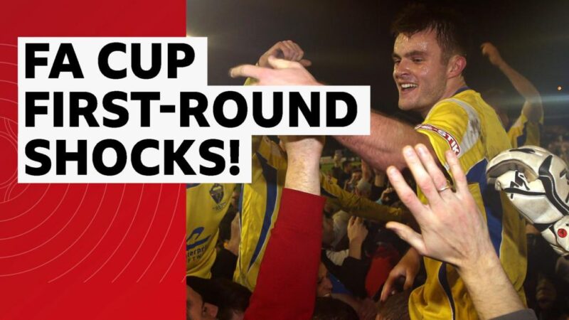 The FA Cup first-round’s biggest shocks