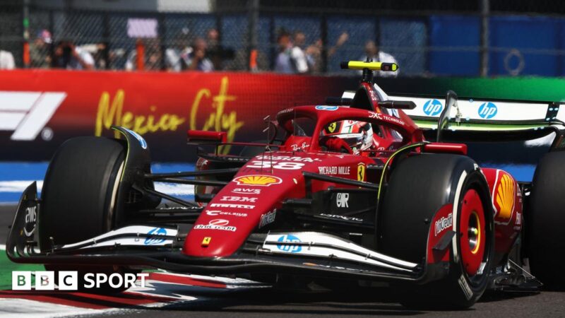 Mexico City Grand Prix: Charles Leclerc fastest in first practice