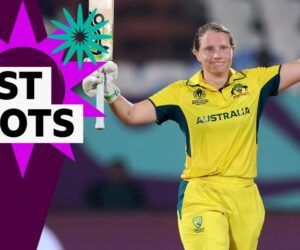 Women’s Cricket World Cup: Alyssa Healy century vs Bangladesh – best shots