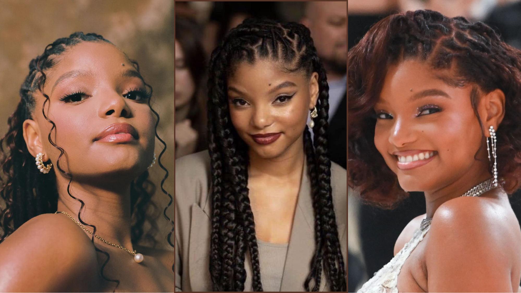 10 Genius Ways Halle Bailey Has Styled Her Locs From Mermaid Braids to Sculpted Buns
