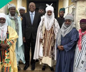 Mixed Reactions as Top Tinubu’s Appointee Visits Sanusi at Private Residence