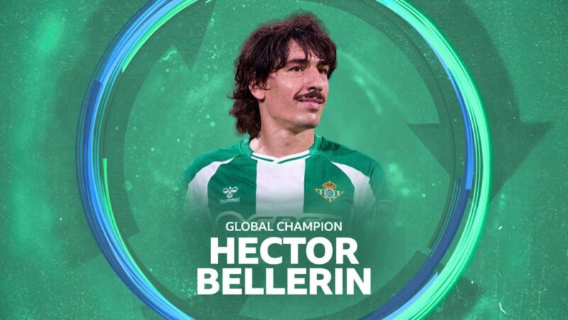 Sustainability in sport: Hector Bellerin wins BBC Green Sports Award
