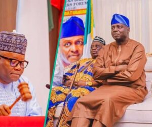 What Akpabio Told APC Chairman Nentawe During His Mother’s Burial In Jos is Finally Out