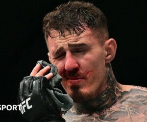 UFC 321 results: Tom Aspinall retains heavyweight title in no contest after eye poke from Ciryl Gane