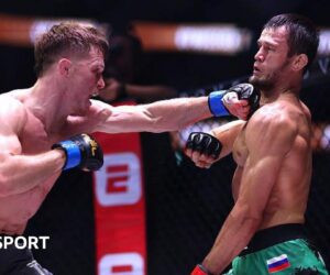 Nurmagomedov vs Hughes 2: Usman Nurmagomedov defeats Paul Hughes on points in rematch