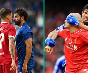 Chelsea Legend Diego Costa Reignites 10-Year Feud With Ex-Liverpool Star During Charity Match