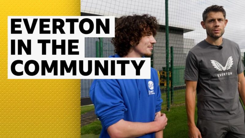 Mental health: Everton fan Sam talks about support from club