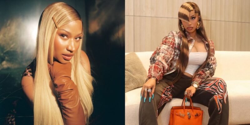 Rappers Nicki Minaj & Cardi B resume beef as they trade insults online 
