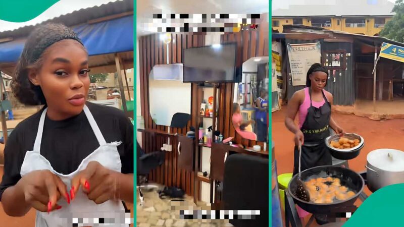 “I Tap From Your Grace”: Nigerian Lady Builds New Business From Akara Sales, Video Trends Online