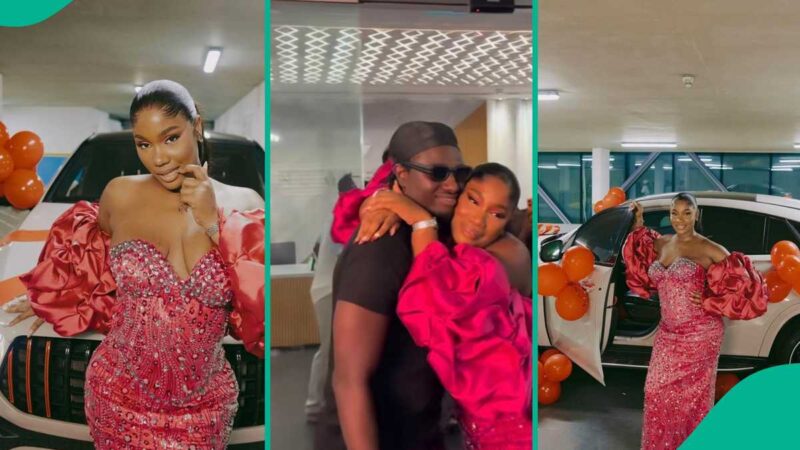 Emotional Moment Nasty Blaq Surprised Wife with Mercedes-Benz: “She Thought It Was a Corolla”