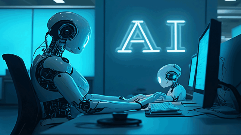 AI writers are secretly running offices while employees and bosses hide behind fake confidence in performance reviews and emails