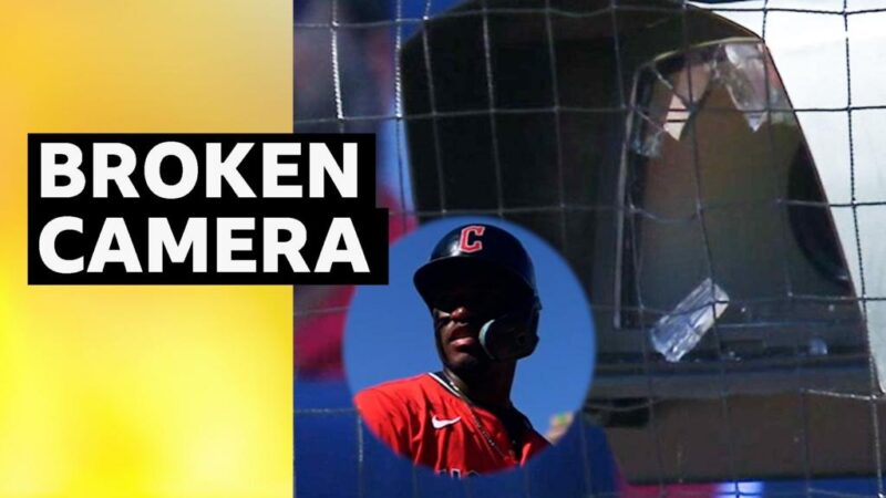 'Will he get billed for that?' – batter breaks camera