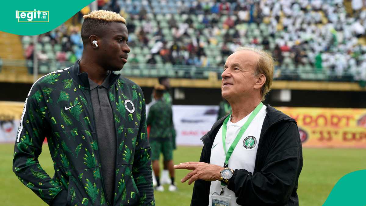 Gernot Rohr Gives Pride and Pain Reactions After Loss to Nigeria: “I Brought Osimhen”