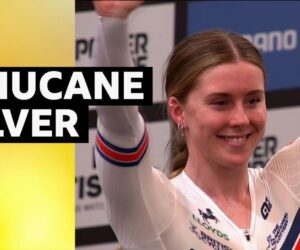 Track Cycling World Championships: Emma Finucane wins silver for GB in women’s keirin