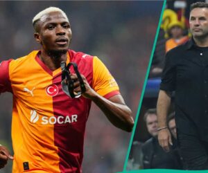 Galatasaray Coach Reacts After Victor Osimhen Scores Two Goals Against Bodo/Glimt