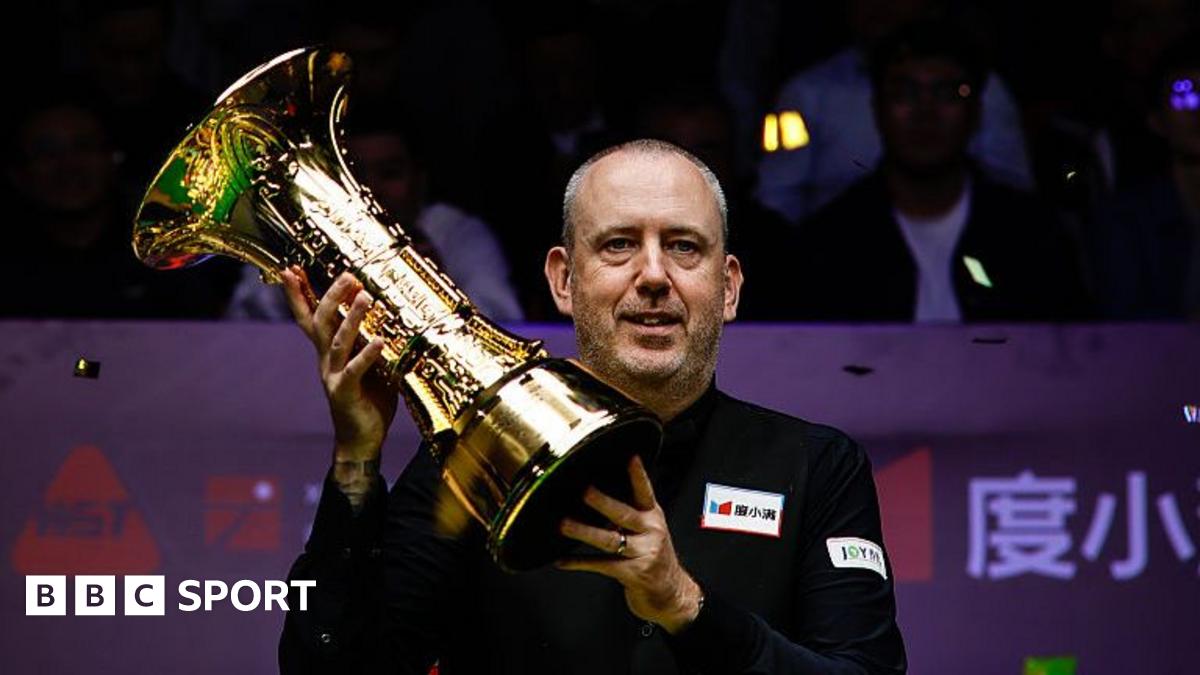 Mark Williams: Snooker star seals spot as all-time Welsh sporting great