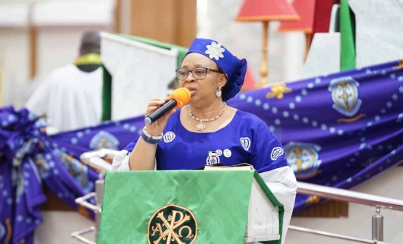 Ndukuba’s Wife Urges Nigerians To Hold On To God