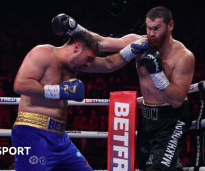 David Allen v Arslanbek Makhmudov: Defeat in Sheffield for Doncaster boxer