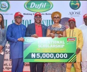 Dufil Prima Foods, Ajose Foundation partner to nurture dreams of indigent Ogun students