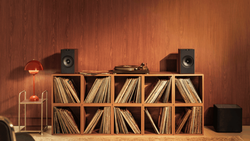 Forget standard wireless speakers – Kef’s new bookshelf stereo speakers are perfect for the digital age