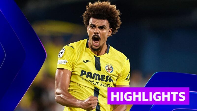 Villareal salvage point against Juventus with last-minute goal
