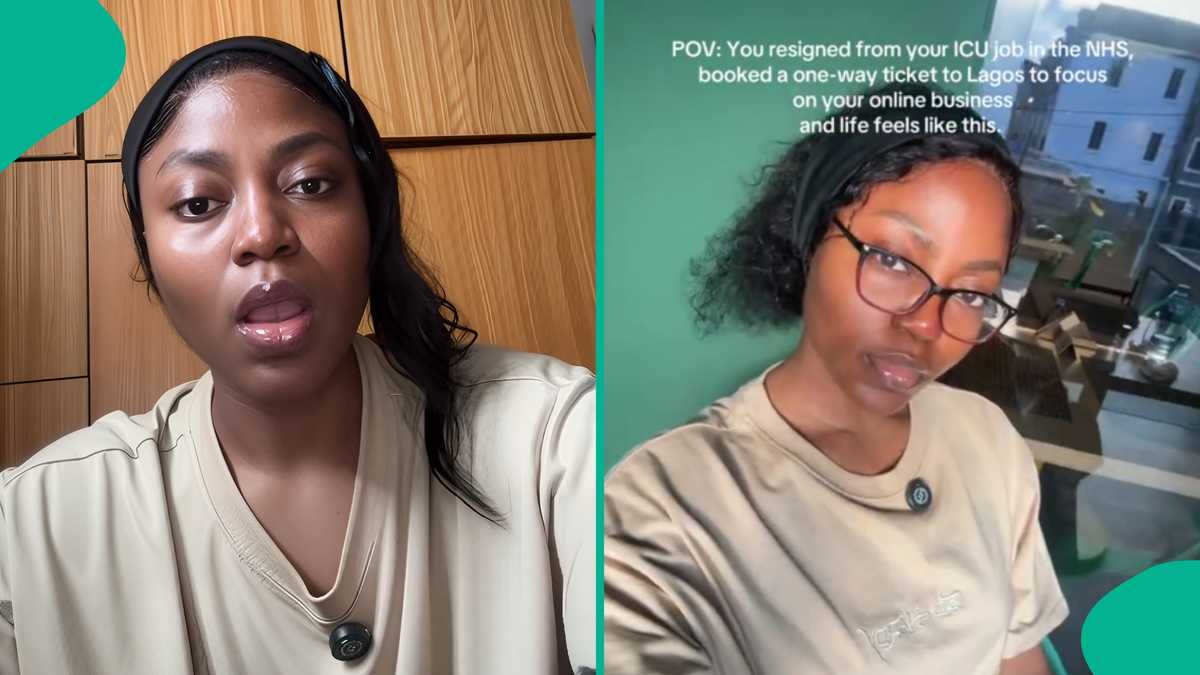 Lady Quits Her ICU Job Abroad, Books One-Way Ticket to Lagos to Focus on Her Online Business