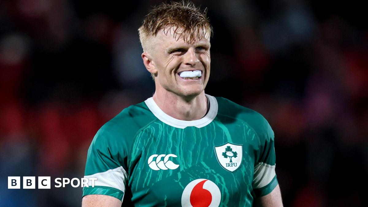 Ireland v New Zealand: Tommy O’Brien hopes to get his chance against the All Blacks