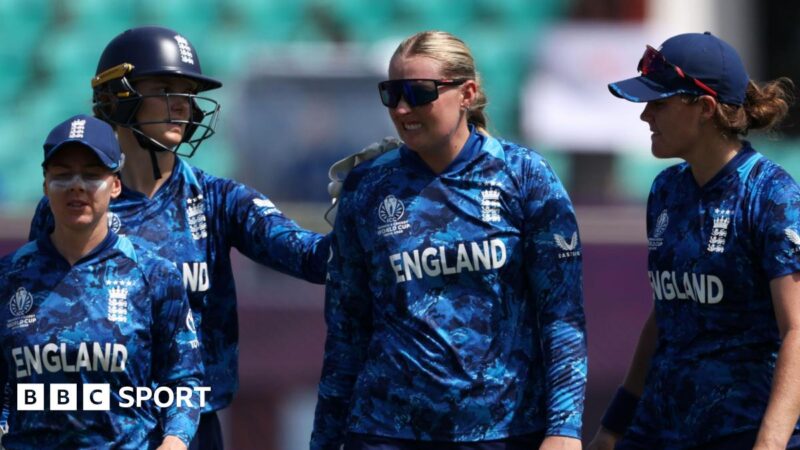 Sophie Ecclestone: England to monitor spinner for World Cup semi-final after shoulder injury