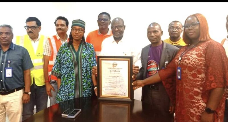 Dangote’s Okpella Cement Secures Int’l Management Certification