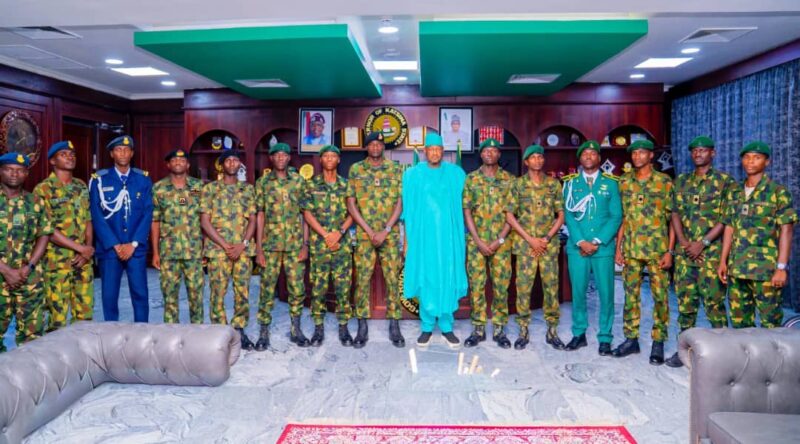 Gov Radda hosts newly commissioned Katsina officers from NDA