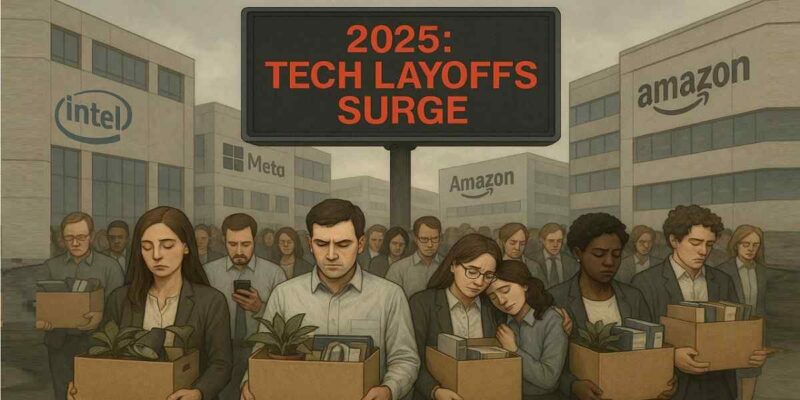 Over 202,000 workers in the global tech sector have lost their jobs so far in 2025- Report