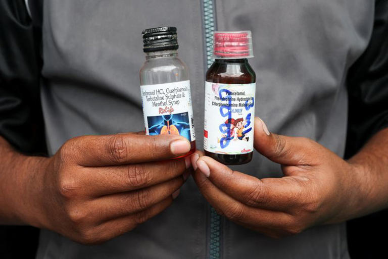 WHO warns of contaminated cough syrups in India linked to 17 child de@ths