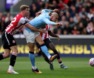 Manchester City pip Brentford in Premier League clash