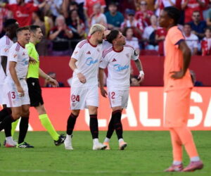 La Liga: Akor Adams scores, Ejuke bags assist as Sevilla thrash Barcelona