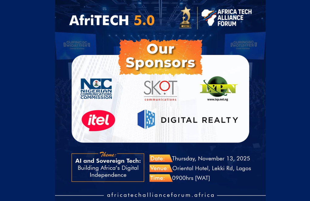 AfriTECH 5.0 Welcomes NCC, itel, Digital Realty, SKOT Communications, IXPN as Sponsors | Tech | Business