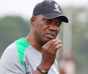 Eguavoen Dismisses Rumours of Replacing Chelle as Super Eagles Coach, Calls Reports ‘Baseless and Hurtful’