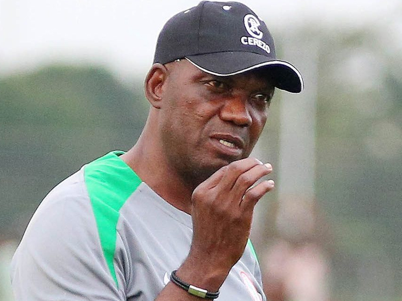 Eguavoen Dismisses Rumours of Replacing Chelle as Super Eagles Coach, Calls Reports ‘Baseless and Hurtful’