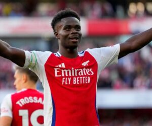 Saka confident in Arsenal’s Premier League title push