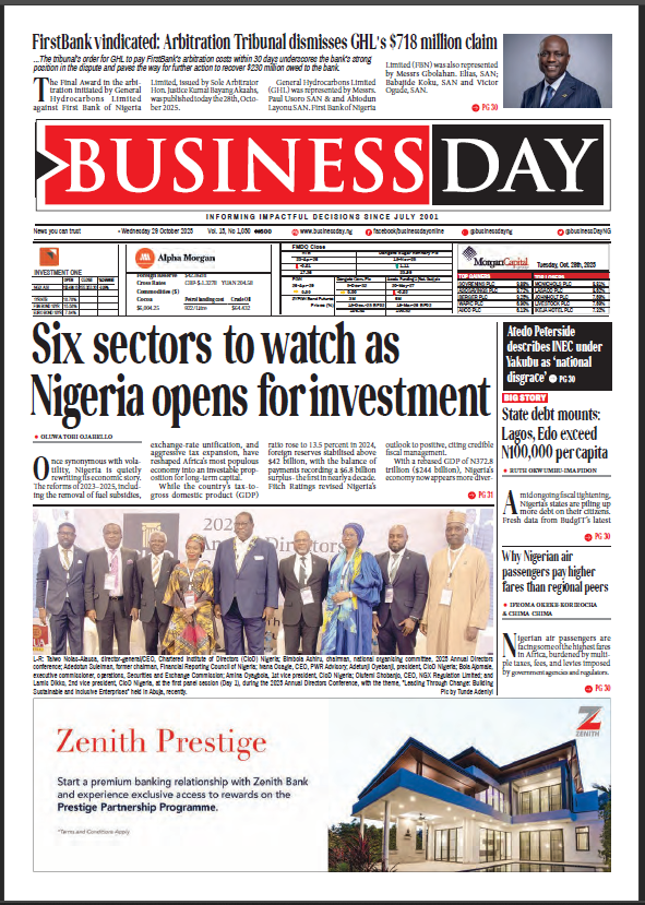 BusinessDay 29th Oct 2025