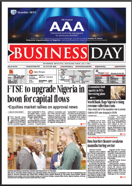 BusinessDay 9th Oct 2025