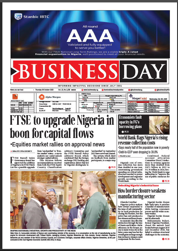 BusinessDay 9th Oct 2025