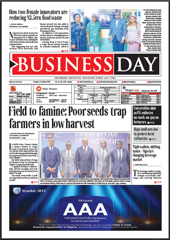 BusinessDay 14th Oct 2025