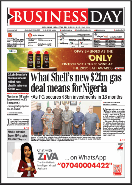 BusinessDay 15th Oct 2025