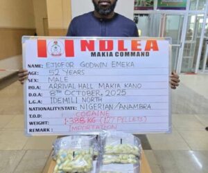 Businessman Excretes 69 Cocaine Wraps At Kano Airport