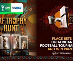 CAF Trophy Hunt: Win iPhone 17 Pro Max, iPad Air 11, Valve Steam Deck, And Other Prizes In 1xBet Promo!