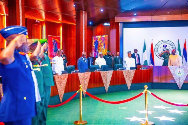 Tinubu Decorates New Service Chiefs, Charges Them To Deliver